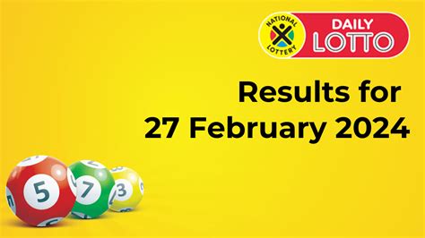 Lotto draw 2407, Lotto Results 27 Jan 2024, Ithuba National .